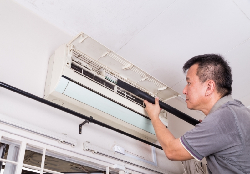 Higienização e Limpeza de Ar Condicionado Preço Mairiporã - Higienização do Ar Condicionado